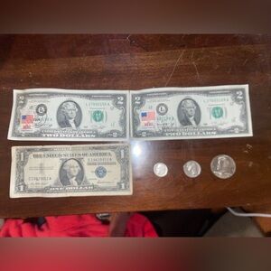 Collectible US Currency and Coins Set